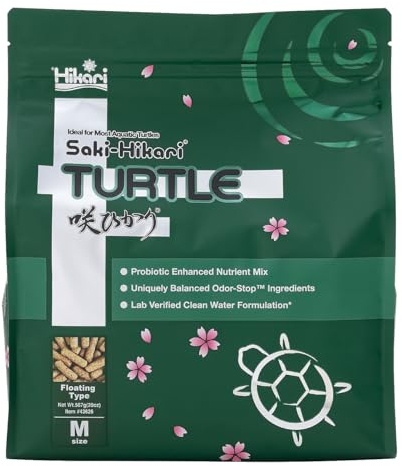 Saki-Hikari® Turtle Probiotic-Enhanced Floating Sticks for Semi-Aquatic Turtles, 20.0 oz (567g)