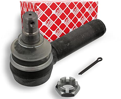 febi bilstein 43445 Spurstangenendstück mit Kronenmutter und Splint , 1 Stück