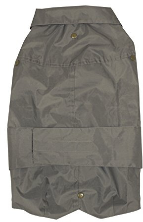 Croci Montreal - Cappotto per cani, Mantello invernale, Giacca impermeabile, Taglia 40cm, Grigio