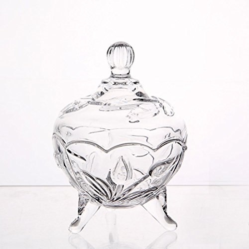 1 tarro de dulces, estilo retro, azucarero, regalo de boda de 13 cm de alto