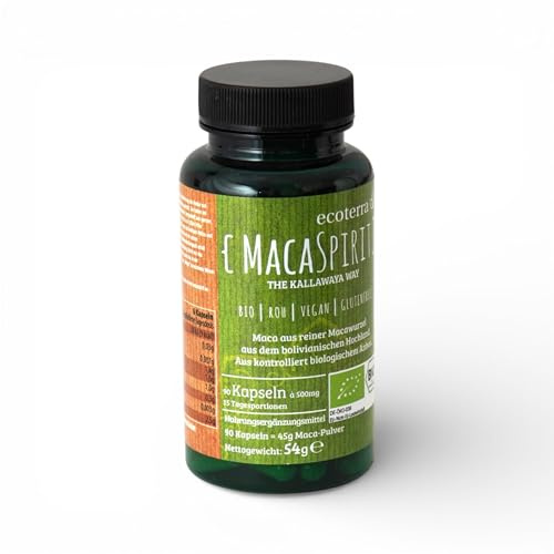 MACA Spirit Bio 500 mg Kapseln 90 St