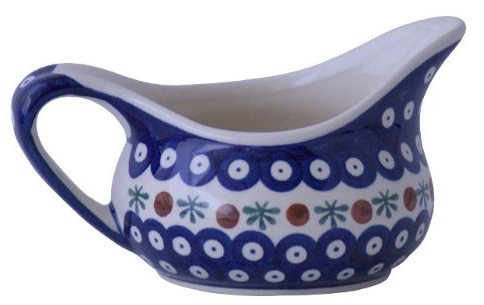 Original Bunzlauer Keramik Sauciere 0.45 Liter im Dekor 41