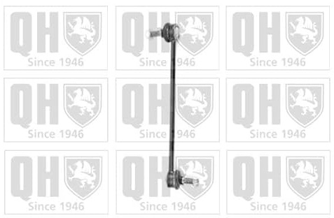 Quinton Hazell Stabiliser Link - QLS3618S - Single Bar Fits Front Axle Right - Original Equipment OEM Quality Direct Fit Replacement - Length: 286mm - Finish: Powder-Coated