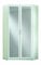 Wimex Kleiderschrank/ Eckschrank Click, 2 Türen, 1 Spiegel, (B/H/T) 95 x 198 x 95 cm, Weiß
