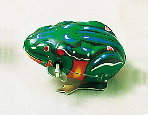 Blechfrosch zum Aufziehen GOKI MS002