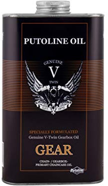Putoline V-Twin Gear aceite 50/caja de cambios de aceite, 1 litro lata