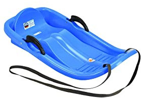 KHW Unisex-Erwachsene Rodel Snow Star, Blau