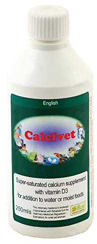 Calcivet 250ml (Liquid Calcium & D3) - The Birdcare Company
