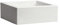 Nicoli R4425B Evolution - Vaso Minos rotazionale, 25 cm, Colore: Bianco