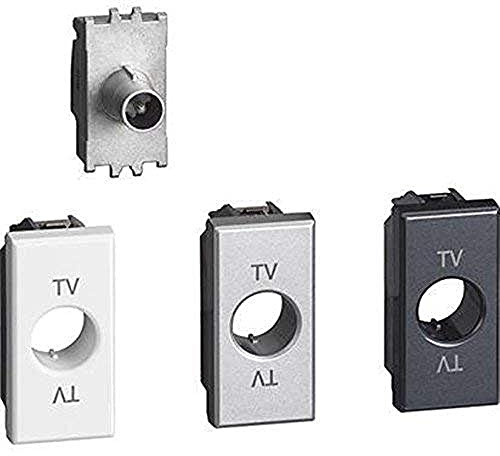 BTicino H4202P14 Axolute TV socket through, 14 dB, 1 m