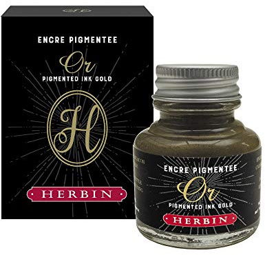 Jacques Herbin 40490T - Siegelplatte aus Messing, mit Motiv, zum Anschrauben an Holzgriffe, Palme