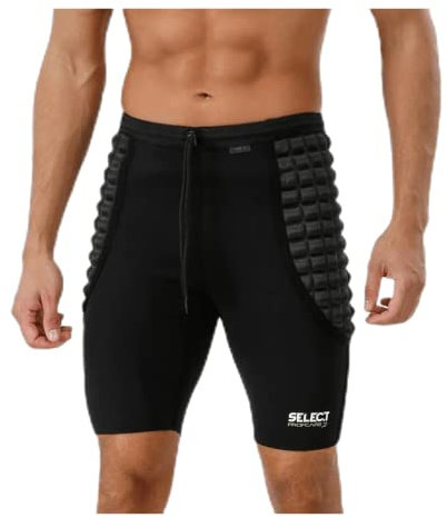 Select Unisex Torwart thermohose, Schwarz, XXL EU