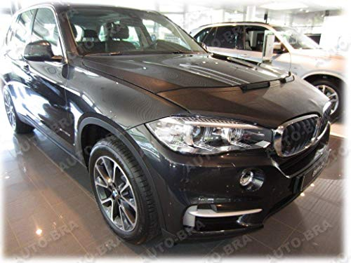 AB-00309 Auto BRA kompatibel mit BMW X5 F15 Bj. 2013-2018 X6 F16 F85 Bj. 2014-2019 Haubenbra Steinschlagschutz Tuning Bonnet Bra