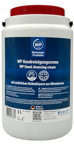 Handreinigungscreme mit Reibekörüern aus Olivenkernen 3 Liter WP