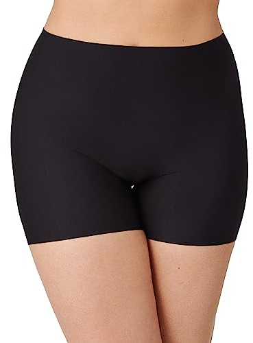 Wacoal Women's Body Base Shorty Seamless Shapewear 874228, Black, M