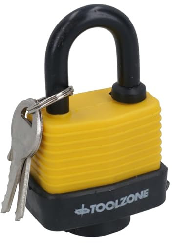 40mm Padlock Laminated Waterproof Security Shed Gate Lock Shackle TE151