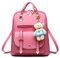 BAG WIZARD Damen Backpack Purse for Women Mini-Rucksack, Pink, Small