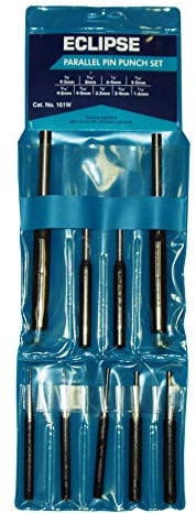 Eclipse Professional Tools 161W 8 Piece Parallel Pin Punch Set