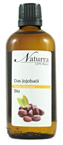 Naturra Bio Jojobaöl kaltgepresst 100ml Glas unraffiniert vegan nativ Körperpflege