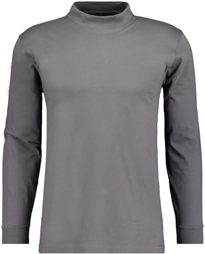 RAGMAN Herren Stehkragenshirt Langarm
