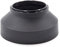 vhbw Gegenlichtblende kompatibel mit Fujifilm, XC 16-50 mm F3.5-5.6 OIS II, XC 16-50 mm F3.5-5.6 OIS 58mm Objektiv Schwarz, Gummi, Rund