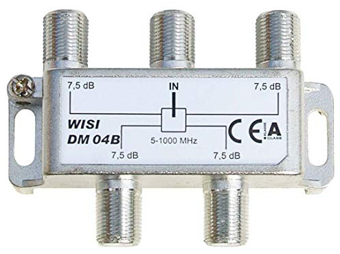 WISI DM 04 B, Verteiler, 4-Fach, 7,5 dB