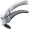 MOHA Knoblauchpresse, Aluminiumguss, ABS, Silber, 3.5 x 16 x 5 cm