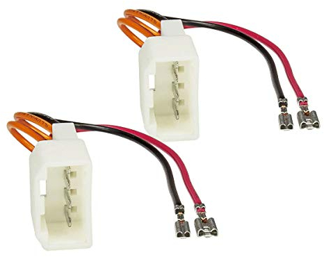 tomzz Audio 7115-001 Lautsprecheradapter (2er Set) auf DIN kompatibel mit Ford ab 2007 Fiesta ab 2009 C-Max ab 2003 S-Max ab 2007 Focus