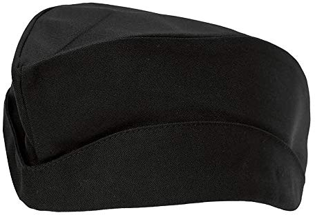 BP 1585-400-32-One Size Feldmütze, mit Druckknöpfen, 215,00 g/m² Stoffmischung, schwarz ,One Size, 2 Stück
