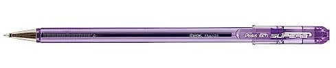 Pentel BK77-V Kugelschreiber, Metallspitze, 0,7 mm, violett, 12 Stück