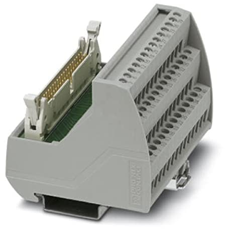 PHOENIX CONTACT VIP-3/SC/FLK40 Varioface-Modul mit Schraubanschluss und Flachbandkabel-Anschlussschienen, 40 Positionen