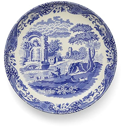 Portmeirion Home & Gifts Spode Blue Italian Single Earthenware Pasta Bowl 30cm (12 x 12in)