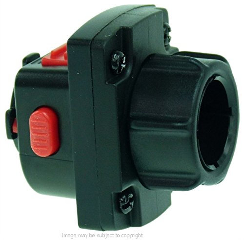 BUYBITS 1 Socket (25mm) Twist & Lock Adapter for TiGRA Sport Cases fits RAM Motorcycle Mounts (sku 20242)