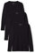 Berydale BD160 Camiseta de Manga Larga, Negro (Paquete de 3), S para Mujer