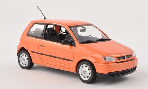 Seat Arosa, orange , Modellauto, Fertigmodell, Minichamps 1:43