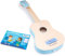 New Classic Toys - 10301 - Musikinstrument - Spielzeug Holzgitarre - Natur/Blau