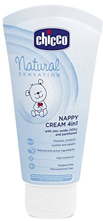 Chicco Natural Sensation - Crema balsámica 4 en 1, 100 ml
