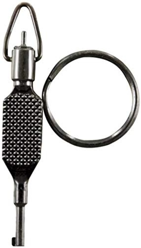 Zak Tools Flat Knurl Swivel Key, Black, Polymer