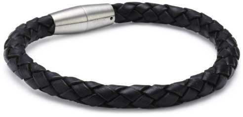 Boccia Damen-Armband Leder Schw. 0347-0121