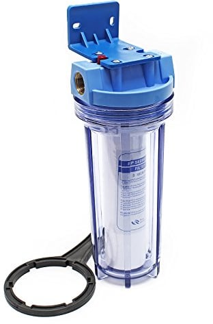 Naturewater Filtro dell'acqua NW-BR10F con cartuccia filtrante per sedimenti, attacco tubo 26,16 mm