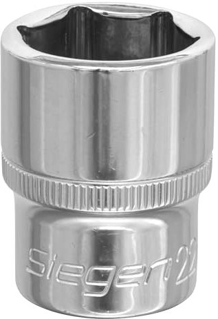 Sealey WallDrive Socket 22mm 1/2Sq Drive - S0659