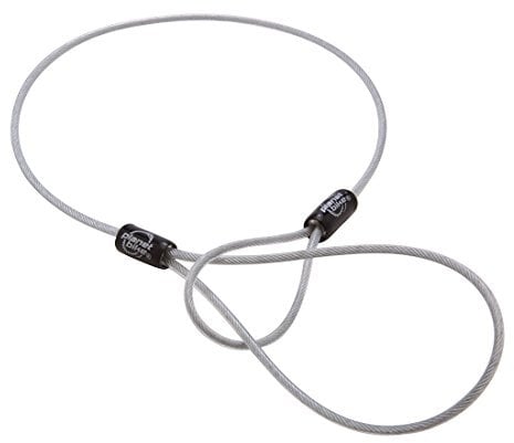 Planet Bike Seat Leash Bicycle Security Cable (3mm x 24-Inches),Silver