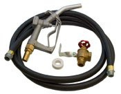 Gravity Feed Diesel/Bio Tank kit :: Locking Hose kit, Fuel delivery, Nozzle