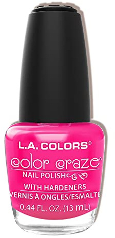 L.A. COLORS Color Craze Nail Polish, Absolute CNP516