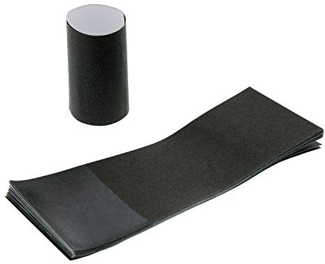 Royal Black Napkin Bands with Self-Sealing Glue and Bond Paper Construction, Case of 20,000