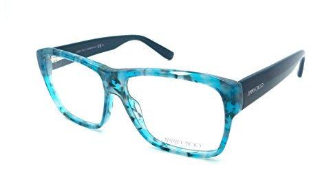 Brillen Jimmy Choo JC116 W12 TEAL SPOTTED PETROL 56/14/ WOMAN