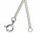ANTOMUS® Solid Sterling Silver 6 inch extender