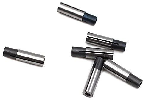 6 immagini 1/10,2 cm a 1/20,3 cm Collet Chuck driver adattatore per tornio fresatura CNC router cutter bit