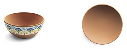 Emporio Zani Touc-Mel Lot de 4 coupelles 15 cm