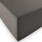 fleuresse 1119 XXL Jersey Stretch Spannbetttuch (96% Baumwolle, 4% Elasthan), mit Rumdumgummizug, Ökotex 100, für Matratzen bis 40 cm Höhe, 90 x 190-100 x 220 cm, Espresso
